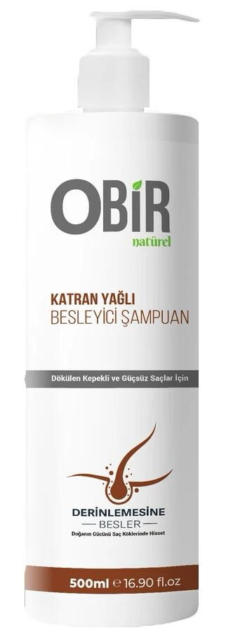 Obir Natürel Besleyici Şampuan Katran Tohumu Yağlı 500 ml X 1 Adet