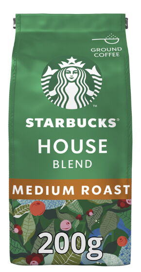 Starbucks Medium House Blend R&G 200 gr X 1 Adet