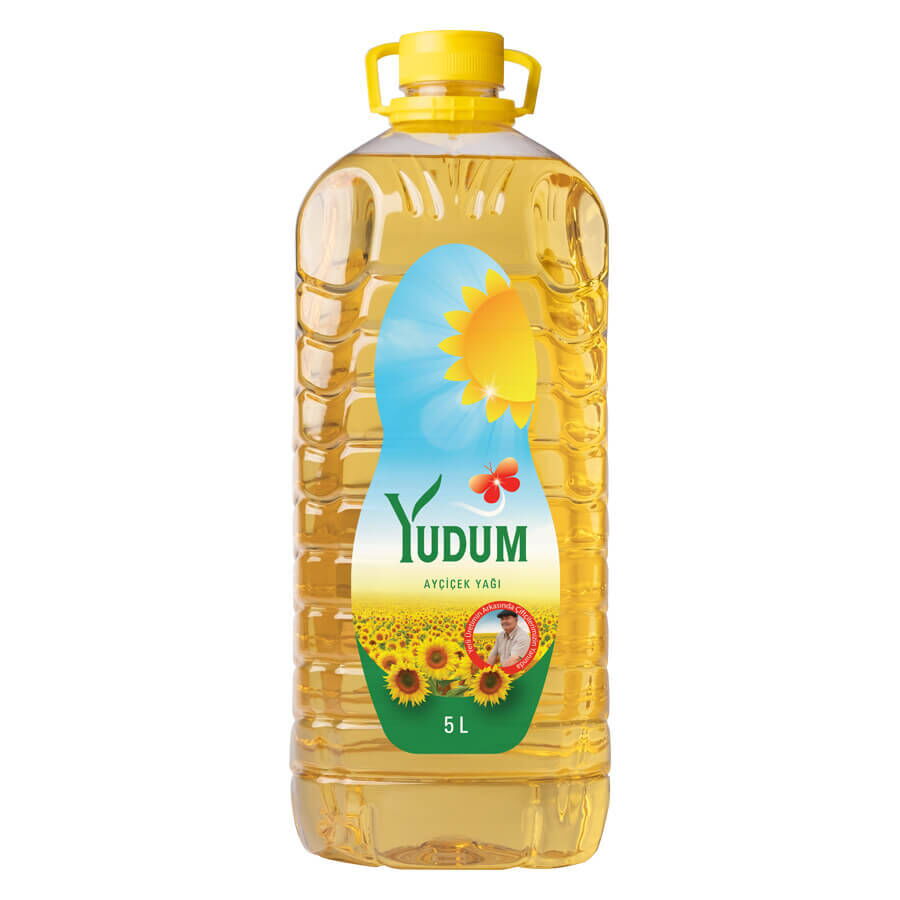 Yudum Ayçiçek Yağ Dar Ağız Pet 5 lt X 1 Adet