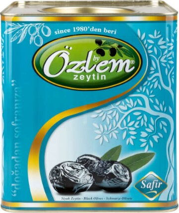 Özlem Siyah Zeytin Safir 261-290 10 kg X 1 Adet