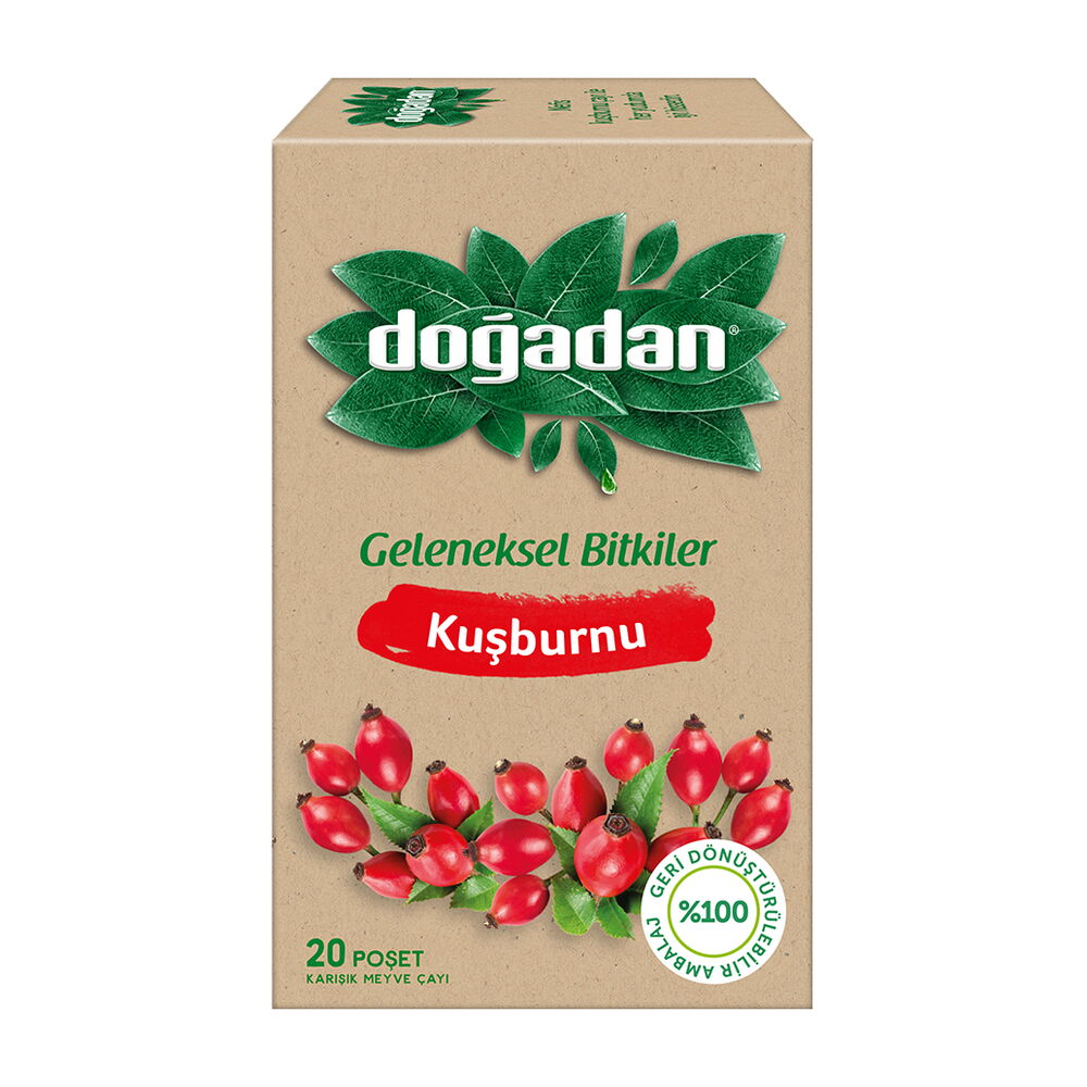 Doğadan Bitki Çayı Kuşburnu X 1 Adet
