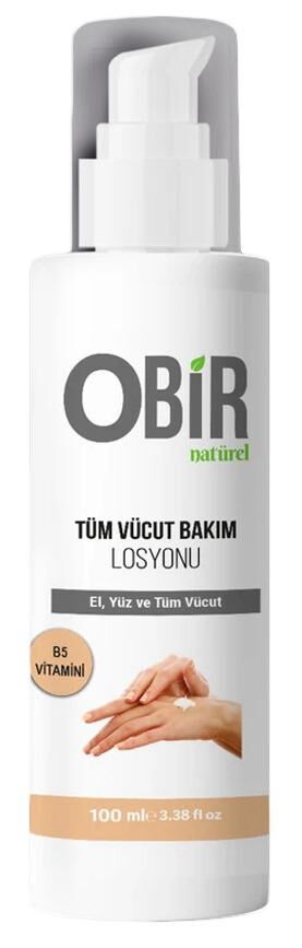 Obir Natürel Tüm Vucut Bakım Kremi 100 ml X 1 Adet