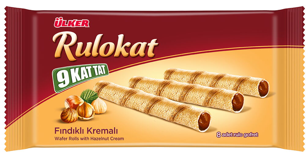 Ülker Rulokat Gofret 42 gr X 12 Adet