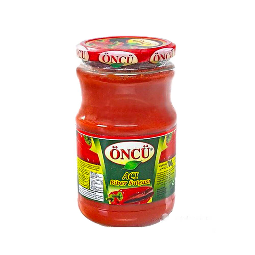Öncü Biber Salçası Acı 700 gr X 1 Adet