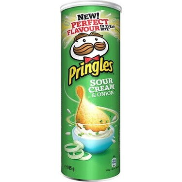 Pringles Sour Cream & Onion 165 gr X 1 Adet
