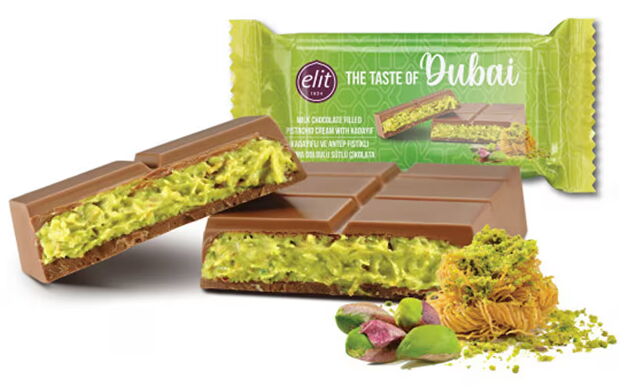 Elit Dubai Çikolatası 90 gr X 3 Adet