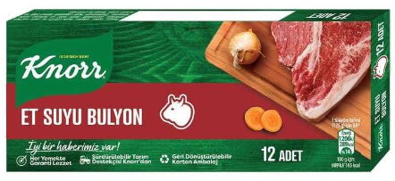 Knorr Bulyon Et Suyu 12'li X 1 Adet
