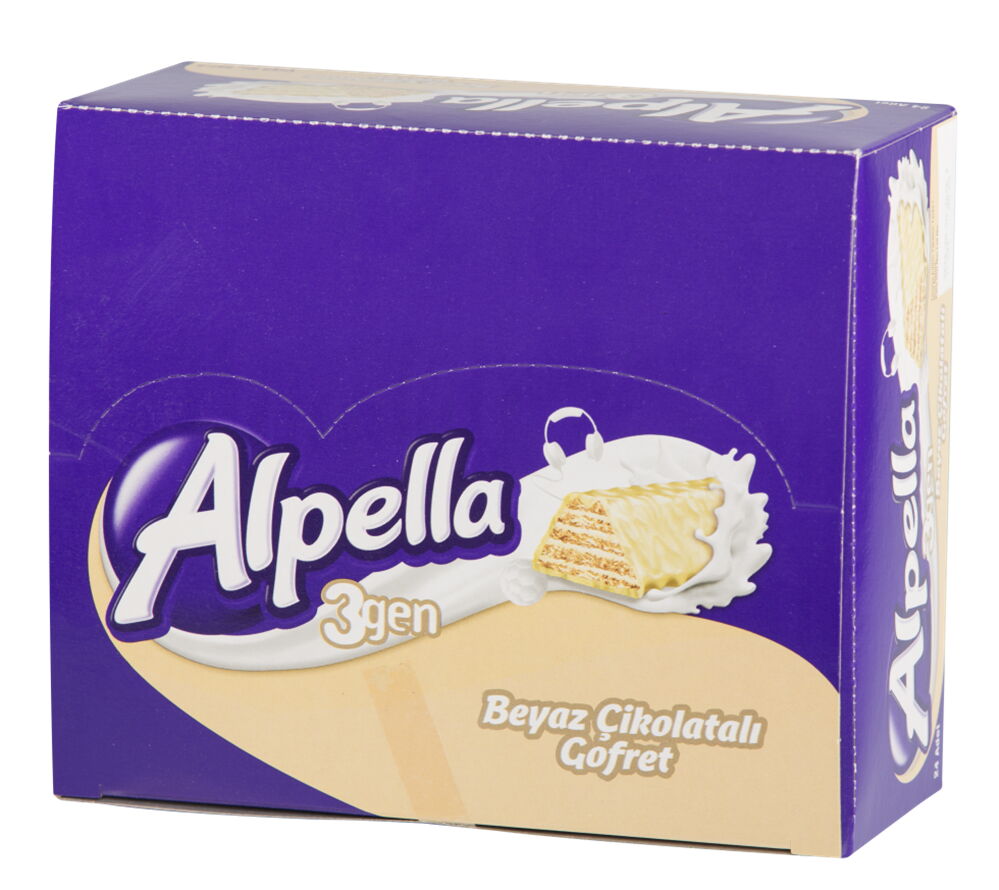 Ülker Alpella 3gen Gofret X 24 Adet 