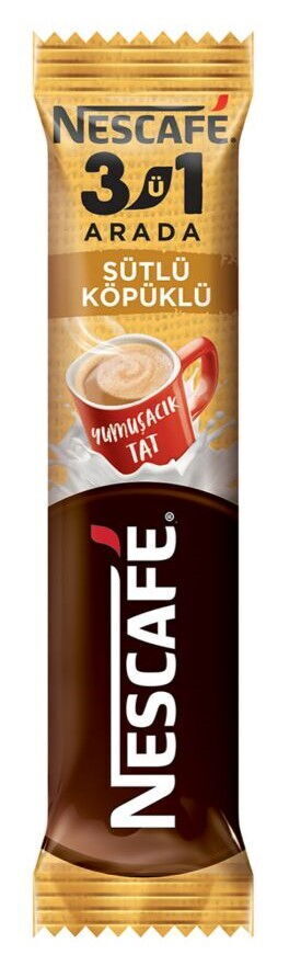 Nescafe 3ü1 Arada Sütlü Köpüklü 48'li X 1 Adet
