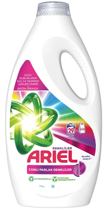 Ariel Sıvı Çamaşır Deterjanı 29 Yıkama Renkli 1595 ml X 1 Adet