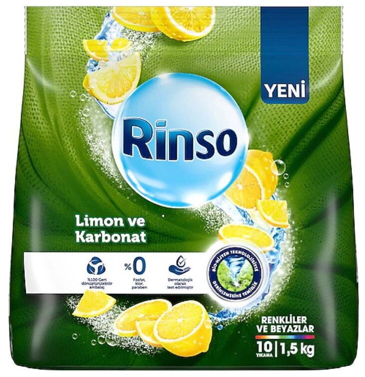 Rinso Matik 1,5 kg X 9 Adet 
