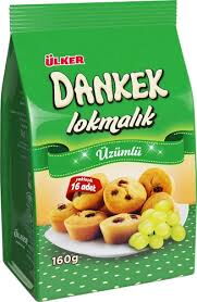 Ülker Dankek Lokmalık Üzümlü 160 gr X 10 Adet