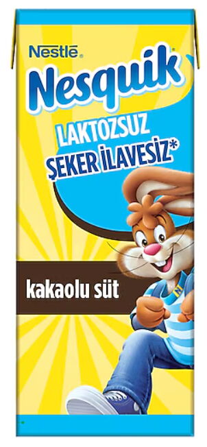 Nestle Nesquik Şekersiz Kakaolu Süt 180 ml X 27 Adet
