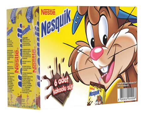 Nestle Nesquik Kakaolu Süt 180 ml X 6 Adet