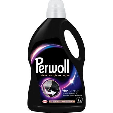 Perwol Sıvı Çamaşır Deterjanı Siyah 2,7 lt X 1 Adet