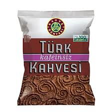 Kahve Dünyası Türk Kahvesi Kafeinsiz 100 gr X 48 Adet