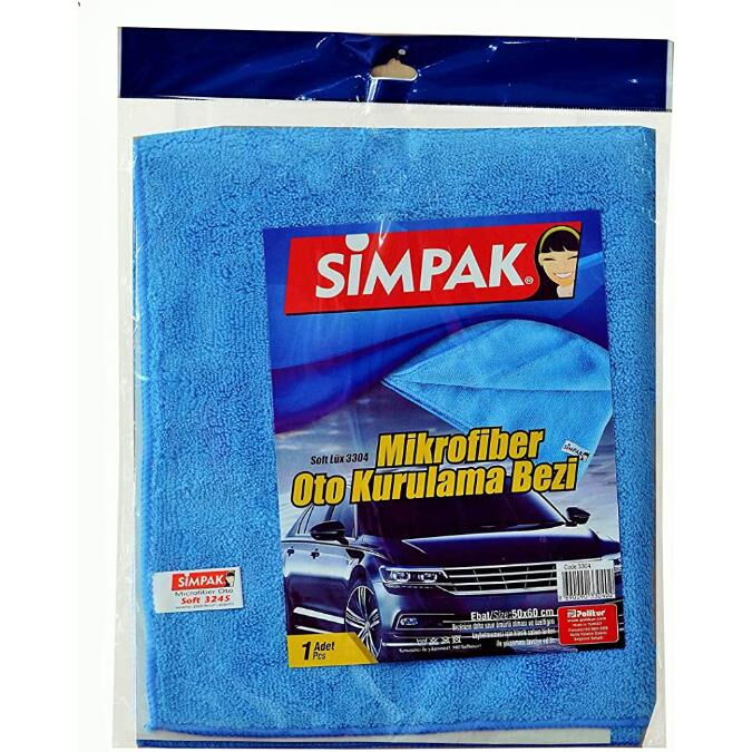 Simpak Microfiber Oto Bezi Havlu X 1 Adet