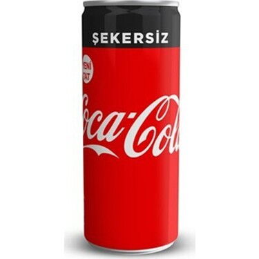 Coca Cola Şekersiz 250 ml X 24 Adet