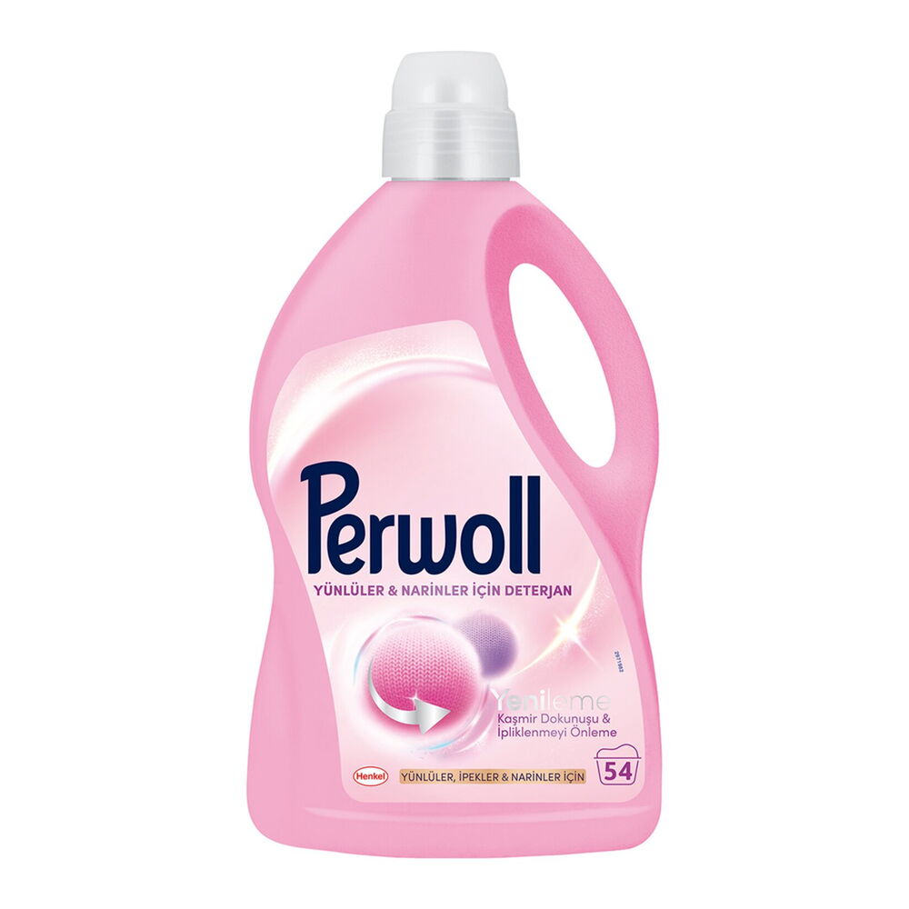 Perwol Sıvı Çamaşır Deterjanı Yünlüler ve Narinler 2,7 lt X 1 Adet