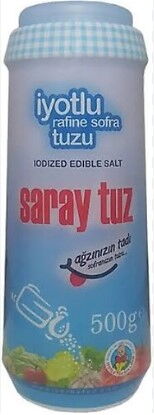 Saray Tuz Tuzluklu 500 gr X 20 Adet