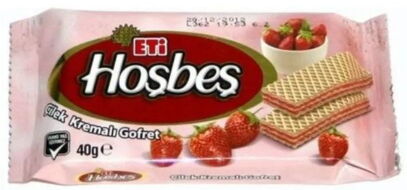 Eti Hoşbeş Çilekli 34 gr X 24 Adet