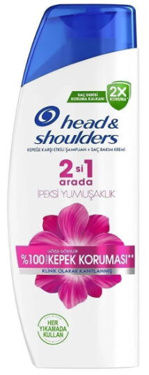 Head&Shoulders Şampuan İpeksi Yumuşaklık 2si1 Arada 330 ml X 6 Adet