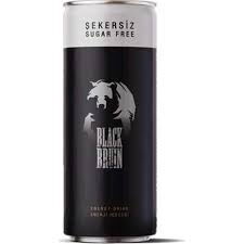 Black BruinEnerji İçeceği Şekersiz 250 ml X 12 Adet
