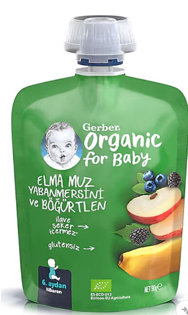 Gerber Organik Elma Püresi 90 gr X 1 Adet