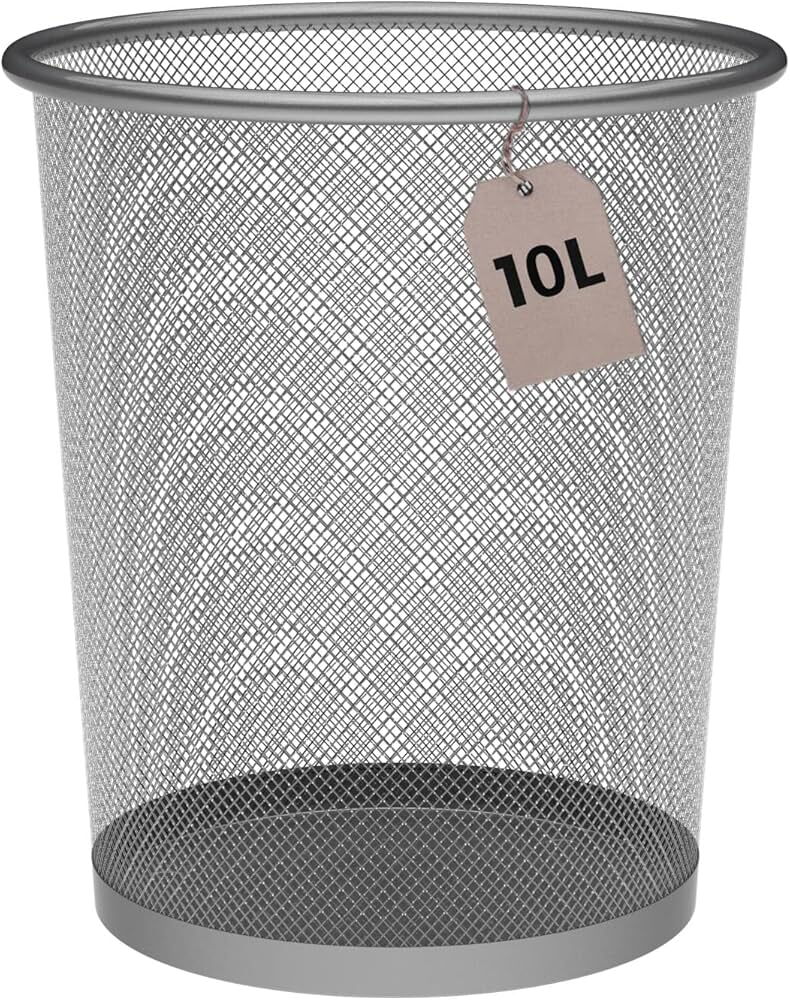 Masa Altı Çöp Kovası Metal File 10 lt X 1 Adet