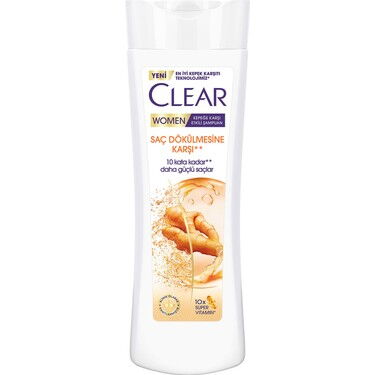 Clear Women Şampuan Saç Dökülmelerine Karşı 350 ml X 6 Adet