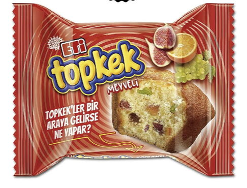 Eti Topkek Meyveli 40 gr X 24 Adet