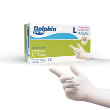Beybi-Dolphin Nitril Eldiven Mavi L Beden X 1 Adet