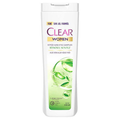Clear Women Şampuan Bitkisel Sentez 350 ml X 6 Adet