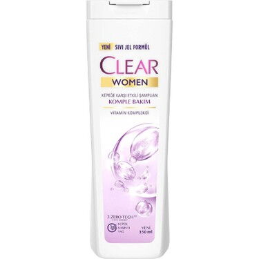 Clear Women Şampuan Komple Bakım 350 ml X 6 Adet