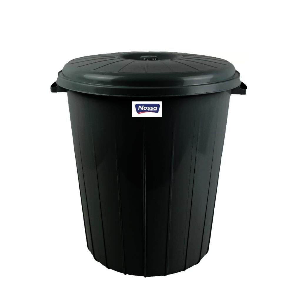 Çöp Kovası Battal Siyah 50 lt X 1 Adet