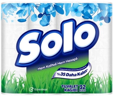 Solo Tuvalet Kağıdı 32'li X 3 Adet