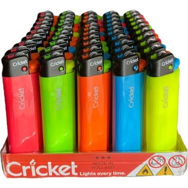 Cricket Çarklı Çakmak 50'li X 1 Adet