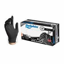 Beybi-Dolphin Nitril Eldiven Siyah XL Beden X 1 Adet