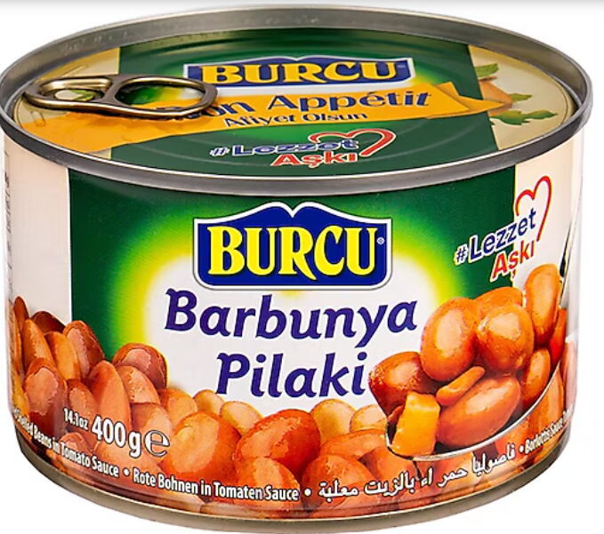 Burcu Barbunya Pilaki 400 gr X 1 Adet