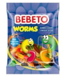 Kervan Bebeto Jelibon Solucan 80 gr X 12 Adet