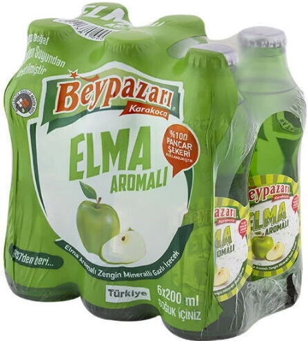 Beypazarı Elma Maden Suyu 200 ml X 24 Adet
