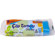 Canhome Çöp Torbası Orta Boy Mavi X 1 Adet