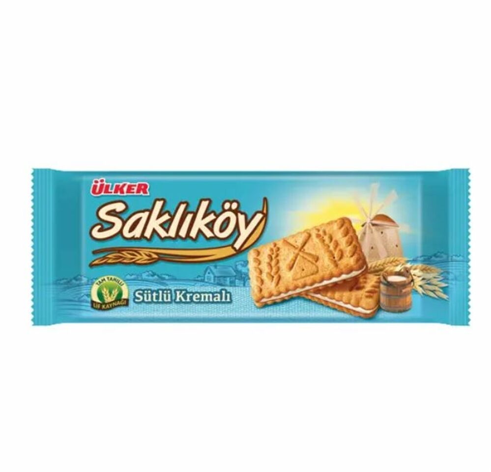 Ülker Saklıköy Sütlü Kremalı 100 gr X 24 Adet