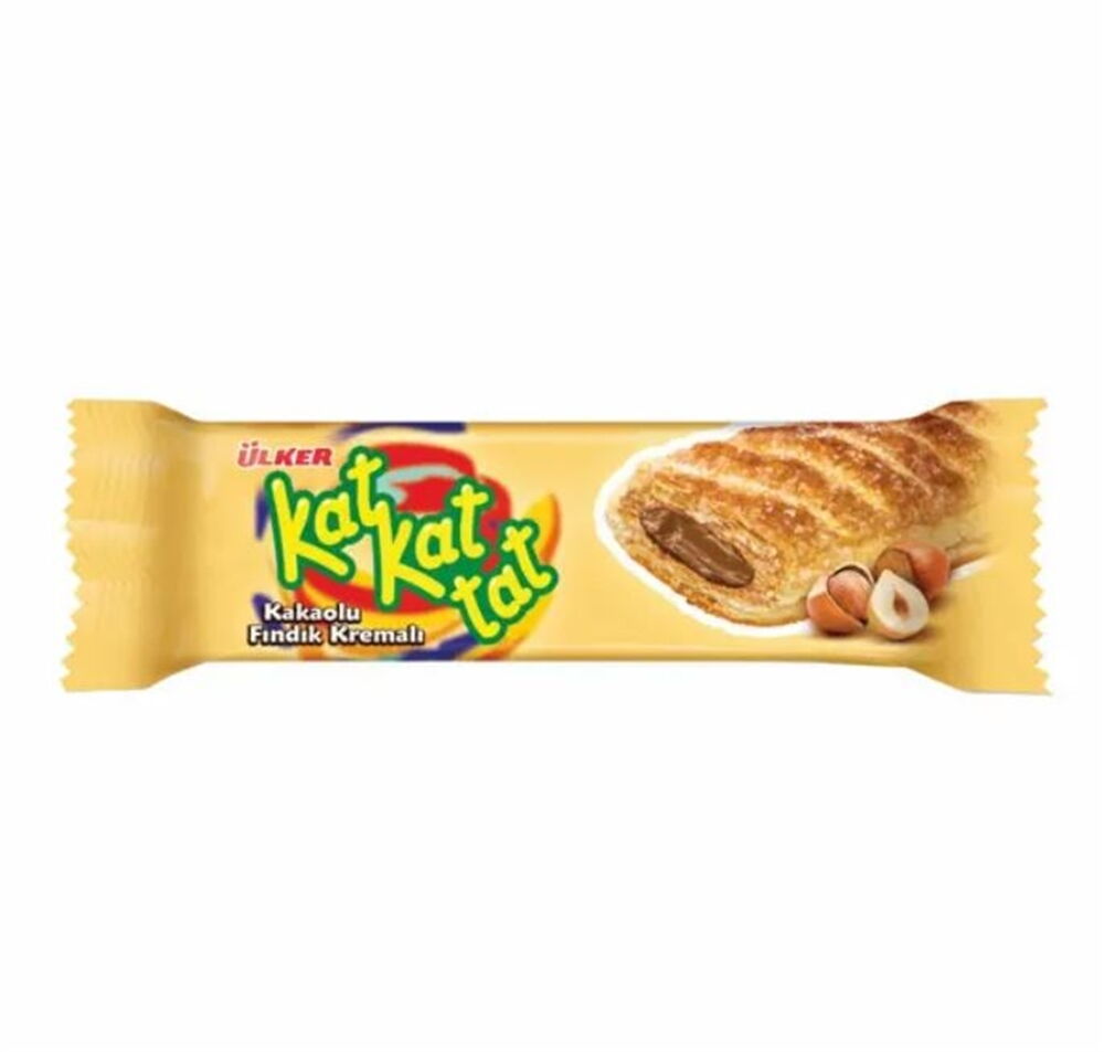 Ülker Kat Kat Tat Fındıklı 25 gr X 24 Adet