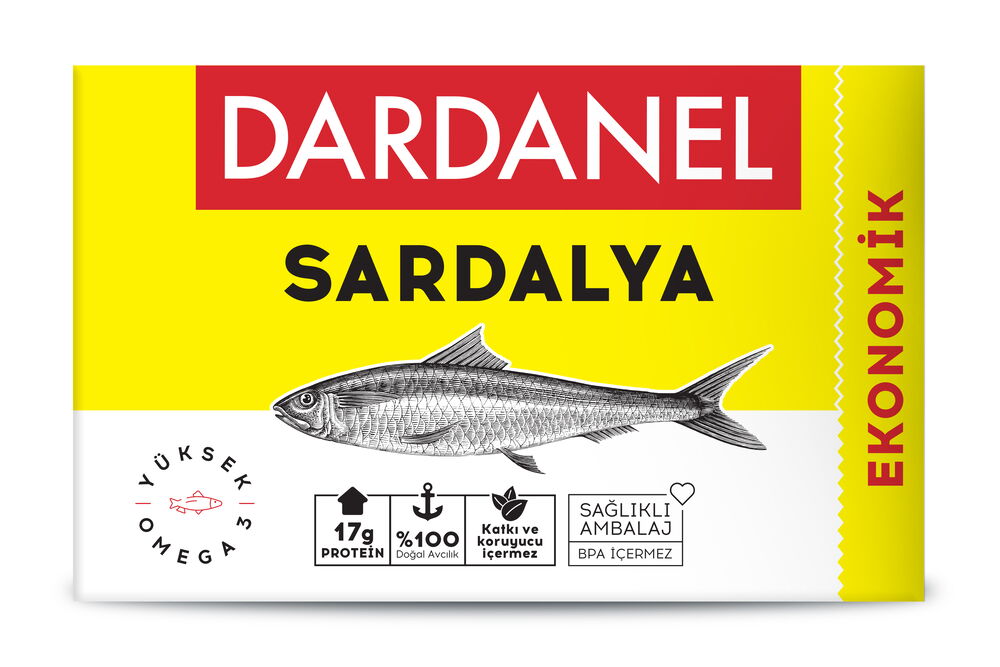 Dardanel Ekonomik Sardalya 125 gr X 8 Adet