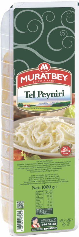 Muratbey Tel Peyniri 1000 gr X 1 Adet