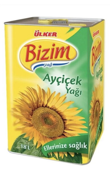 Bizim Ayçiçek Yağı 18 lt X 1 Adet
