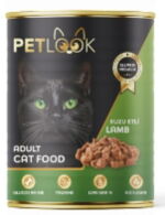 Petlook Konserve Kedi Maması Kuzulu X 24 Adet