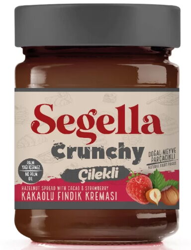 Seğmen Segella Fındık Kreması Çilekli 350 gr X 1 Adet