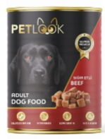 Petlook Konserve Köpek Maması Kuzulu X 24 Adet